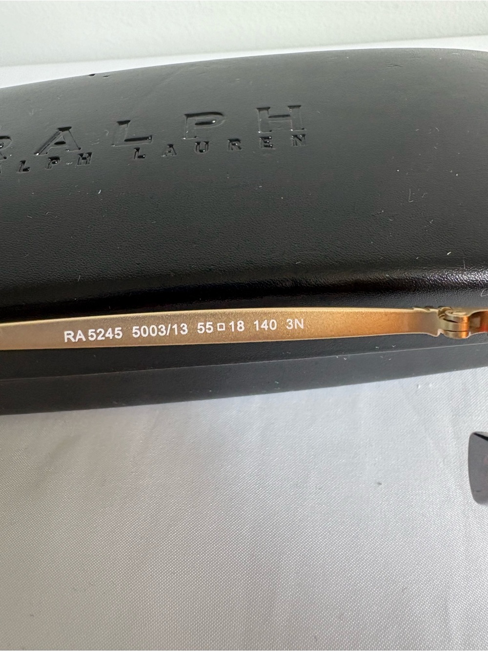 SOLD Ralph Lauren Tortoise Brown Shiny Dark Havana Sunglasses - Prescription - Picture 5 of 7